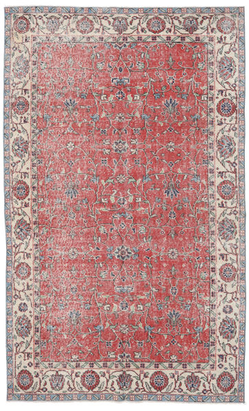 Цветной Винтаж Ковер 156X254 Современный Ковры Ручной Работы Светло-Серый/Пурпурный (Шерсть, Турция)