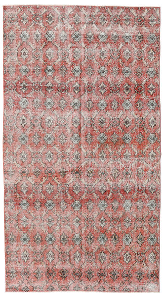 Colored Vintage 러그 140X257 정품
 모던 수제 다크 베이지/퍼플 (울, 터키)