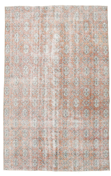 Colored Vintage Teppe 176X276 Ekte Moderne Håndknyttet Lys Grå/Lyserosa (Ull, Tyrkia)