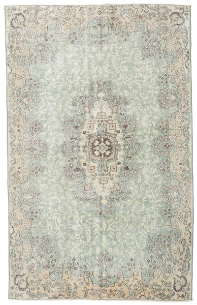 Colored Vintage Tappeto 178X286 Moderno Fatto A Mano Grigio Chiaro/Beige (Lana, Turchia)