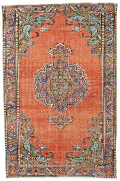 Colored Vintage Dywan 179X269 Nowoczesny Tkany Ręcznie Pomarańczowy/Jasnobrązowy (Wełna, Turcja)