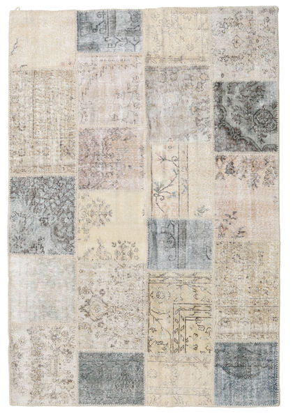 Patchwork 러그 158X233 정품
 모던 수제 라이트 그레이 (울, 터키)