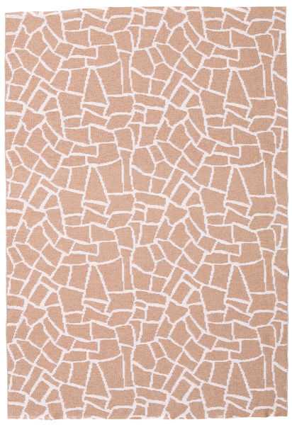 Terrazzo - 먼지/핑크색 러그 200X280 모던 라이트 핑크/라이트 브라운/베이지 ( 스웨덴)