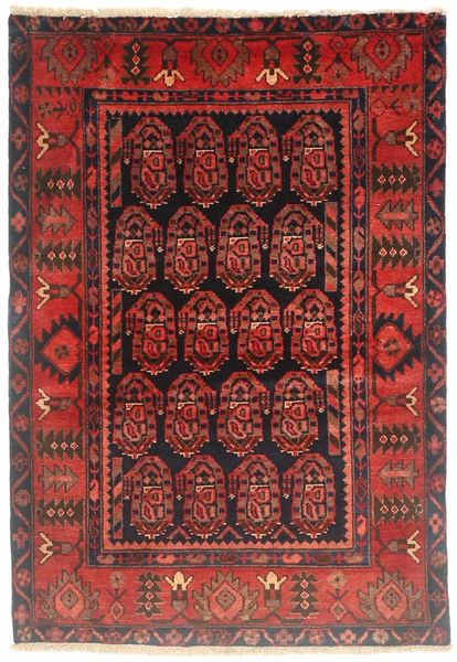 Jozan Rug 103X162 Authentic
 Oriental Handknotted Dark Red/Brown (Wool, Persia/Iran)