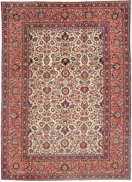 Najafabad Patina Teppe 237X327 Ekte Orientalsk Håndknyttet Mørk Rød/Rust (Ull, Persia/Iran)