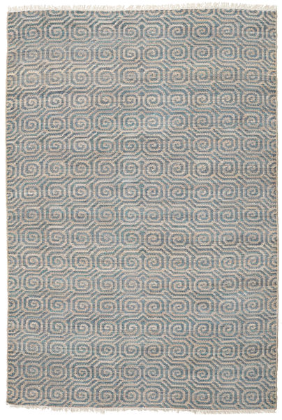 Thar Jute Koberec 200X300 Moderní Ruční Tkaní Světle Šedá/Tmavošedý ( Indie)