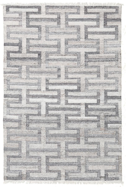 Path - Szürke Szőnyeg 140X200 Modern Kézi Szövésű Világosszürke/Bézs ( India)