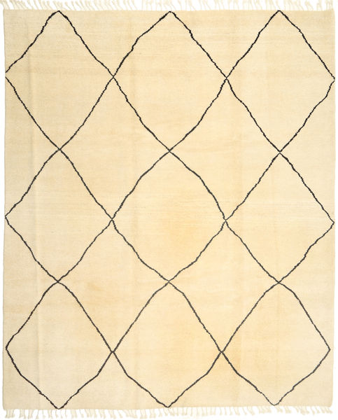 Barchi/Moroccan Berber - パキスタン 絨毯 252X307 モダン 手織り ベージュ/ライトピンク 大きな (ウール, パキスタン)