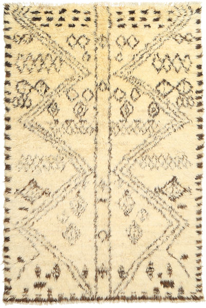 Barchi/Moroccan Berber - Pakistan Rug 180X273 Authentic
 Modern Handknotted Beige/Yellow (Wool, Pakistan)