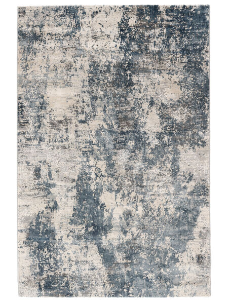 Triad - 회색/파란색 러그 200X290 모던 화이트/크림/라이트 블루 ( 터키)