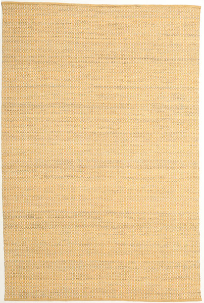 Alva - Dark _Gold/White Rug 200X300 Authentic
 Modern Handwoven Light Brown/Dark Beige (Wool, India)