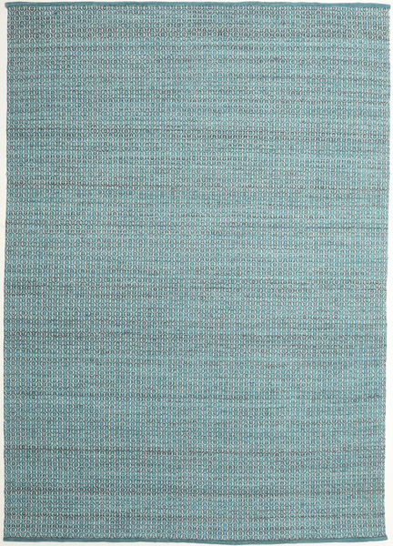 Alva - Turquoise/Valkoinen Matto 250X350 Moderni Käsinkudottu Vaaleansininen/Tumma Turkoosi Isot (Villa, Intia)