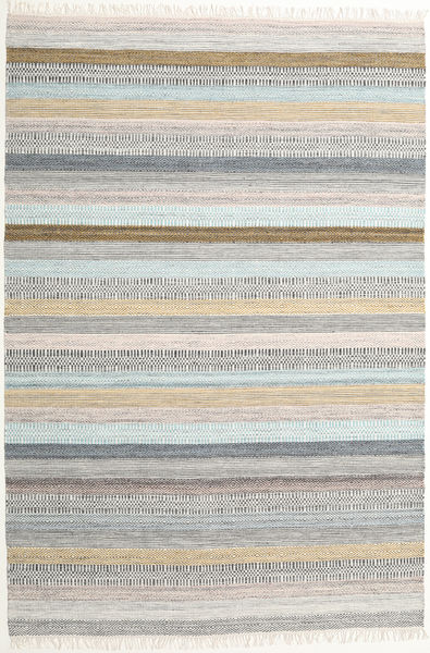 Ester Tapete 220X320 Moderno Tecidos À Mão Bege/Cinzento Claro (Lã, Índia)