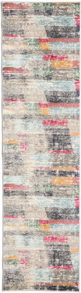 Ossia 러그 80X300 모던 복도용 러너
 라이트 그레이/다크 베이지 ( 터키)