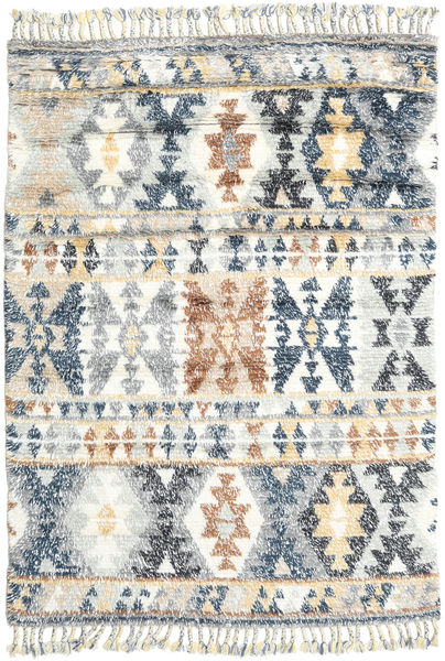 Märta - Blue Rug 160X230 Authentic
 Modern Handknotted Light Grey/Beige (Wool, India)