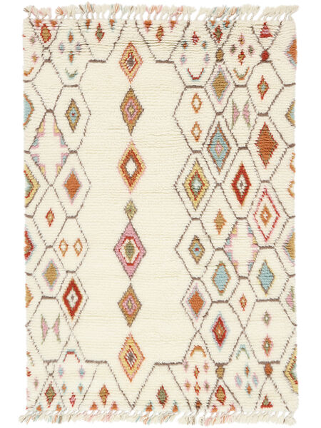 Hulda Teppich
 160X230 Echter Moderner Handgeknüpfter Beige/Weiß/Creme (Wolle, Indien)