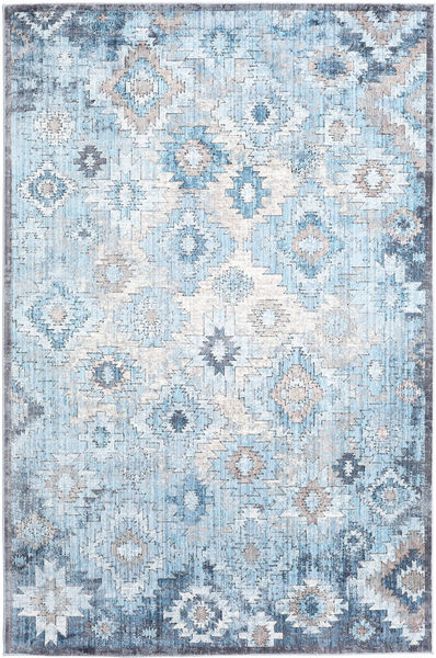 Zack 러그 240X340 모던 라이트 블루/베이지 ( 터키)