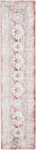 Carmen Tapete 80X350 Moderno Tapete Passadeira Cinzento Claro/Luz Rosa ( Turquia)