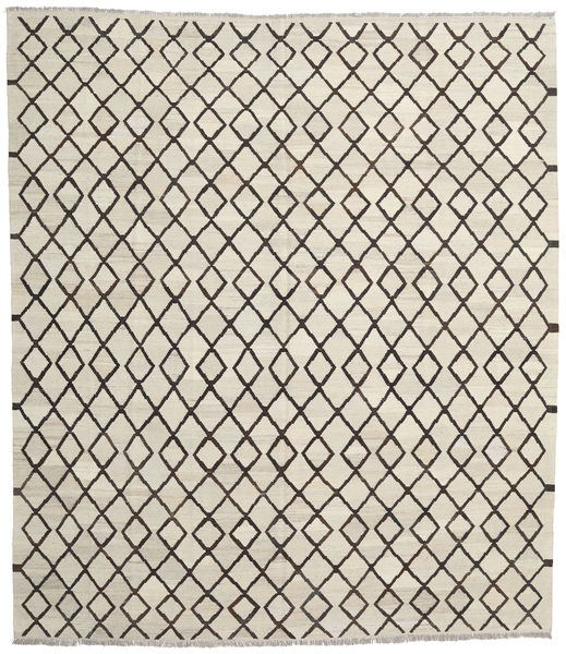 Kilim Ariana Rug 258X293 Authentic
 Modern Handwoven Light Grey/Dark Beige/Beige Large (Wool, Afghanistan)