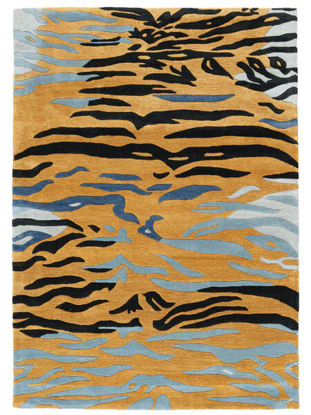 Love Tiger - Orange/Grey Rug 160X230 Modern Orange/Black ( India)