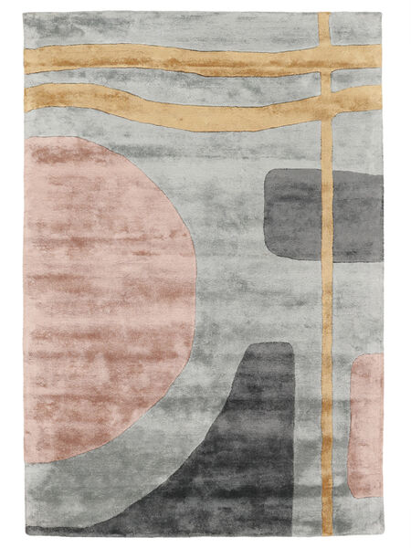 Urban Lake - 2018 Dywan 160X230 Nowoczesny Jasnoszary/Jasnobrązowy ( Indie)