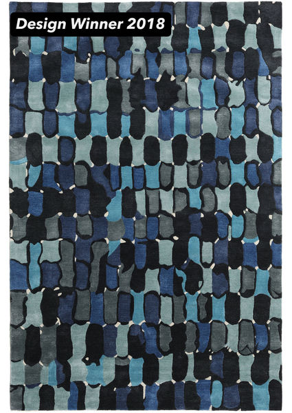 In The Woods - 2018 Rug 200X300 Modern Dark Blue ( India)