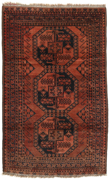 Afegão Khal Mohammadi Tapete 114X184 Oriental Feito A Mão Vermelho Escuro/Castanho Escuro (Lã, Afeganistão)