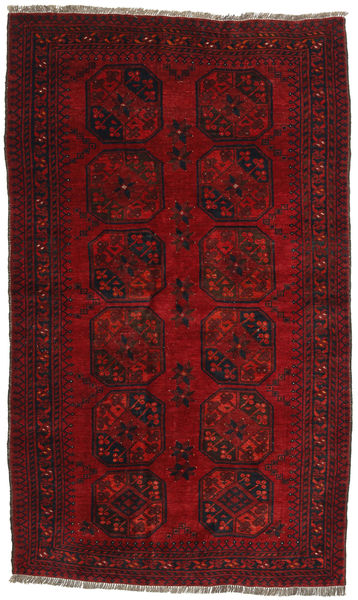 Afegão Khal Mohammadi Tapete 121X202 Oriental Feito A Mão Vermelho Escuro/Castanho Escuro (Lã, Afeganistão)