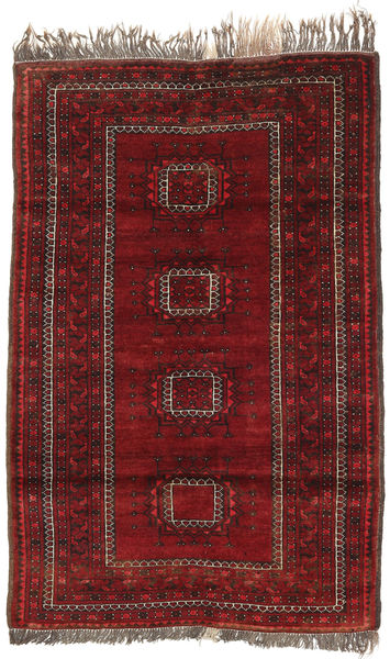 Afghan Khal Mohammadi Rug 90X137 Authentic
 Oriental Handknotted Dark Red/Light Brown (Wool, Afghanistan)