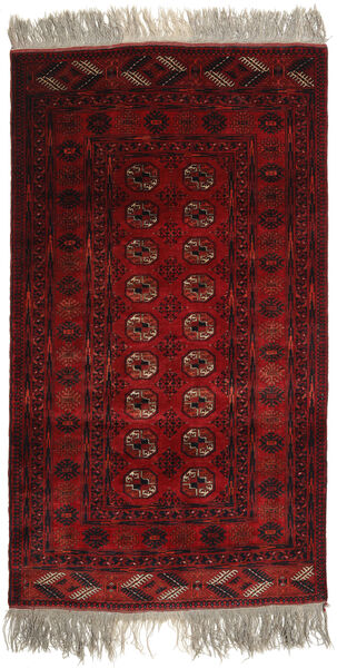Afegão Khal Mohammadi Tapete 105X183 Oriental Feito A Mão Vermelho Escuro/Castanho Escuro (Lã, Afeganistão)