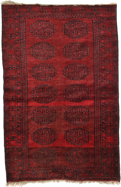 Afegão Khal Mohammadi Tapete 106X161 Oriental Feito A Mão Vermelho Escuro (Lã, Afeganistão)