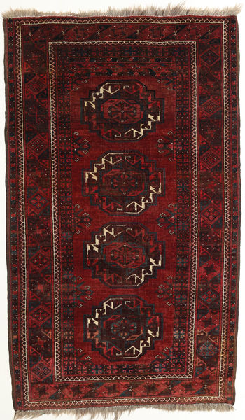 Afegão Khal Mohammadi Tapete 98X165 Oriental Feito A Mão Vermelho Escuro (Lã, Afeganistão)