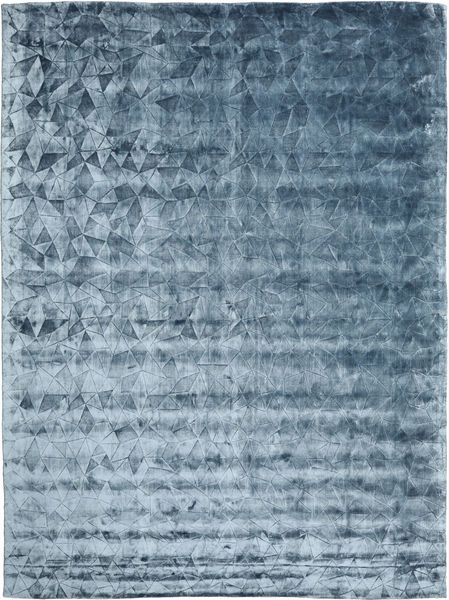 Crystal - Steel Blue Rug 300X400 Modern Light Blue/Dark Blue/Blue Large ( India)