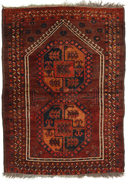 Afghan Khal Mohammadi Rug 106X148 Authentic
 Oriental Handknotted Dark Red/Rust Red (Wool, Afghanistan)