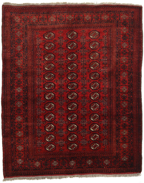 Afegão Khal Mohammadi Tapete 139X170 Oriental Feito A Mão Vermelho Escuro/Castanho Escuro (Lã, Afeganistão)