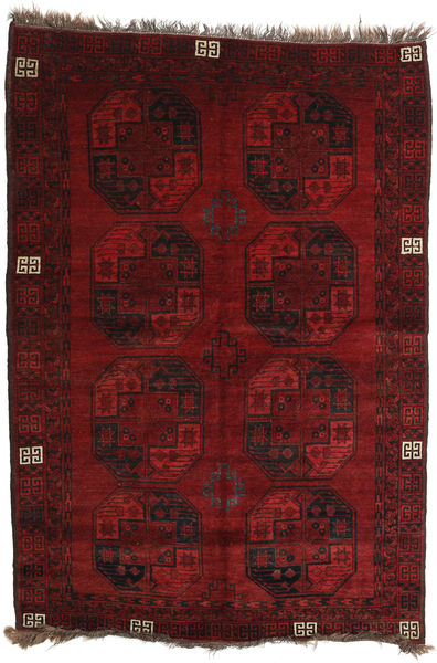 Afghan Khal Mohammadi Rug 144X207 Authentic
 Oriental Handknotted Dark Red/Dark Brown (Wool, Afghanistan)