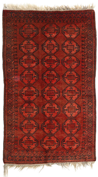 Afegão Khal Mohammadi Tapete 117X194 Oriental Feito A Mão Vermelho Escuro/Castanho Escuro (Lã, Afeganistão)