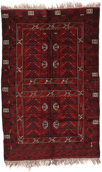 Afegão Khal Mohammadi Tapete 146X220 Oriental Feito A Mão Vermelho Escuro/Castanho Escuro (Lã, Afeganistão)