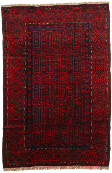Afegão Khal Mohammadi Tapete 182X278 Oriental Feito A Mão Vermelho Escuro/Castanho Escuro (Lã, Afeganistão)