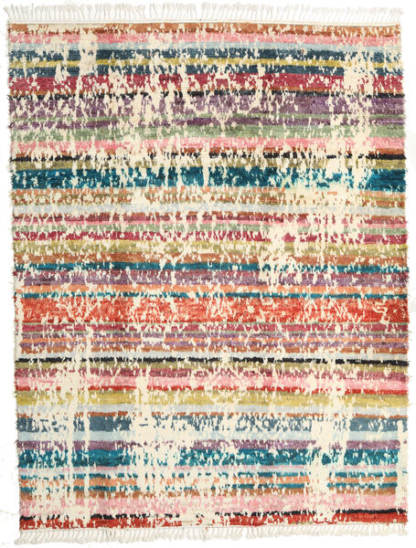 Barchi/Moroccan Berber - Afganistan 絨毯 242X309 モダン 手織り ベージュ/ライトピンク (ウール, アフガニスタン)