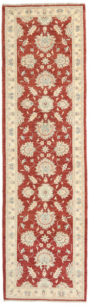 Ziegler Ariana Rug 80X285 Authentic
 Oriental Handknotted Hallway Runner
 Beige/Dark Red (Wool, Afghanistan)