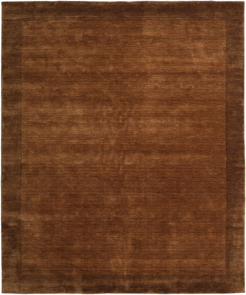 Χειροκίνητου Αργαλειού Frame - Καφέ Χαλι 250X300 Σύγχρονα Καφέ Μεγαλα (Μαλλί, Ινδικά)