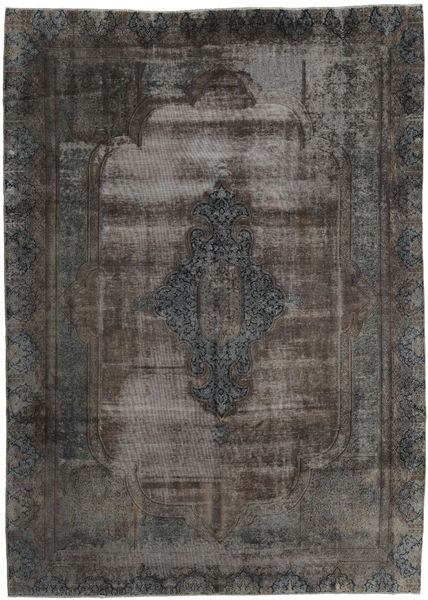 Vintage Heritage 러그 258X360 정품
 모던 수제 다크 그레이 대형 (울, 페르시아/이란)