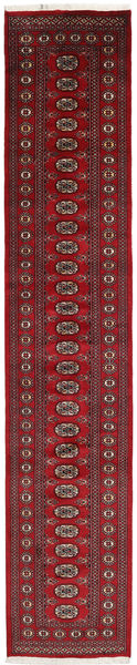 Pakistan Bokhara 2Ply Rug 76X391 Authentic
 Oriental Handknotted Hallway Runner
 Dark Red (Wool, Pakistan)