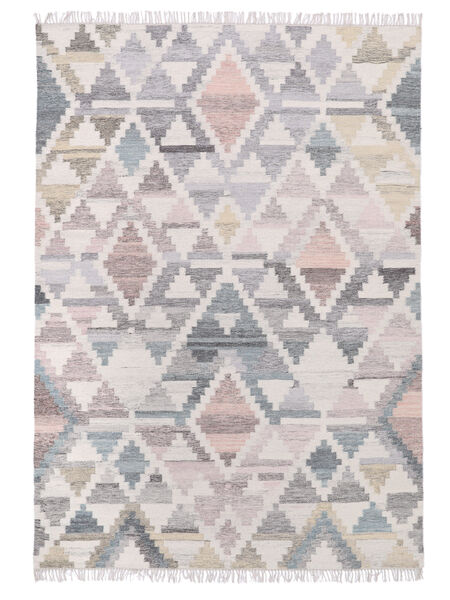 Mandali Rug 160X230 Authentic
 Modern Handwoven Light Grey/Beige (Wool, India)