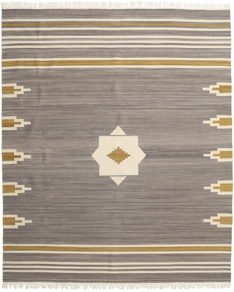 Tribal - Harmaa Matto 250X300 Moderni Käsinkudottu Vaaleanharmaa/Beige Isot (Villa, Intia)