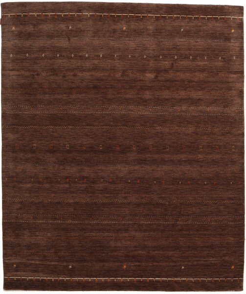 Gabbeh Indo Rug 255X301 Authentic
 Modern Handknotted Dark Brown Large (Wool, India)