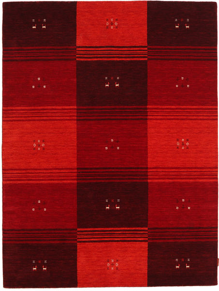 Gabbeh Indo Rug 178X235 Authentic
 Modern Handknotted Dark Red/Crimson Red (Wool, India)