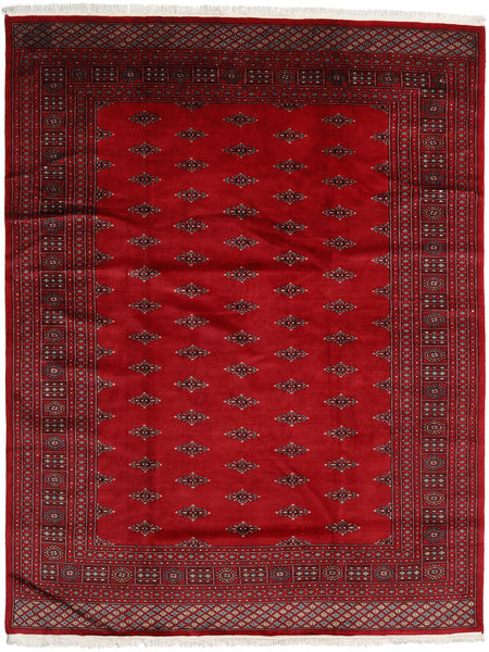 Paquistão Bucara 2Ply Tapete 198X256 Oriental Feito A Mão Vermelho/Vermelho Escuro (Lã, Paquistão)
