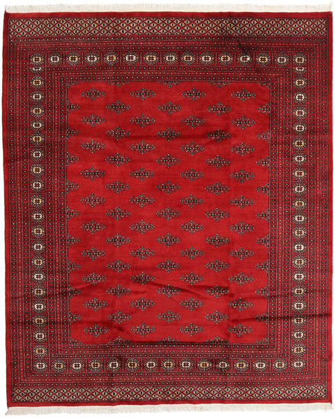 Pakistan Bokhara 2Ply Rug 198X238 Authentic
 Oriental Handknotted Dark Red/Crimson Red (Wool, Pakistan)
